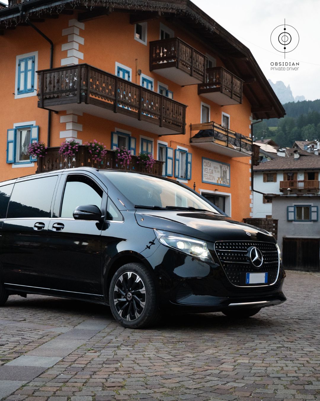 Obsidian Private Driver nelle Dolomiti