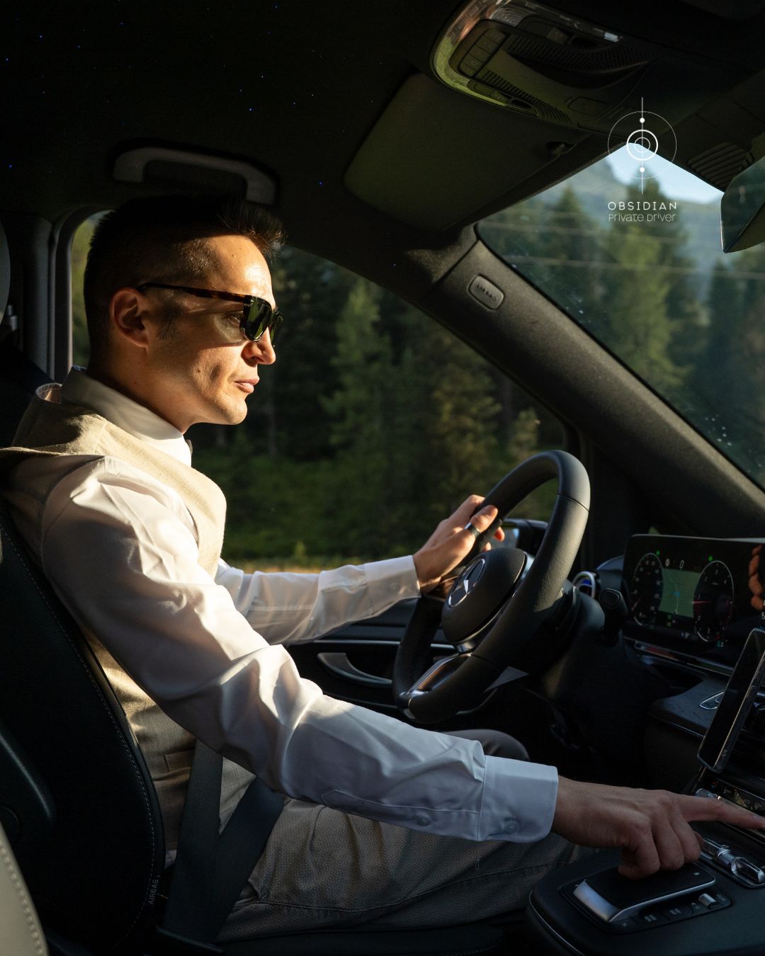 Obsidian Private Driver nelle Dolomiti