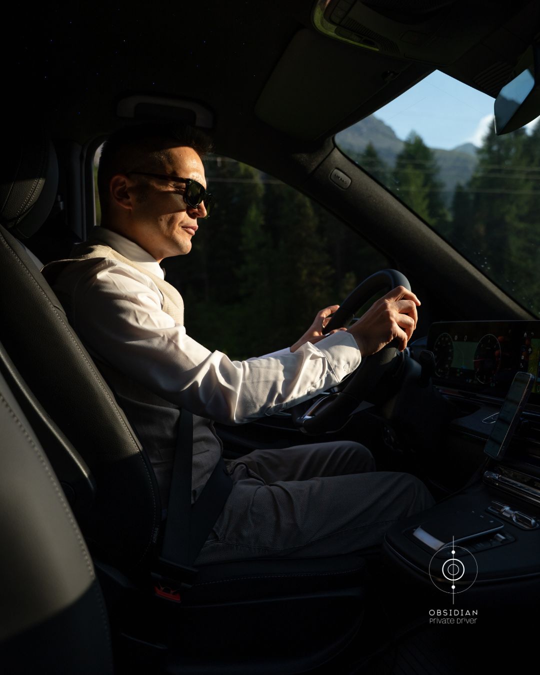 Obsidian Private Driver nelle Dolomiti