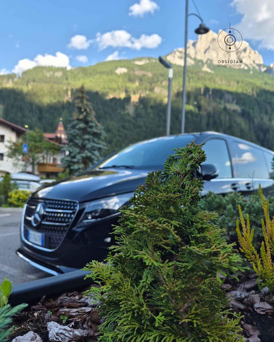 Obsidian Private Driver nelle Dolomiti